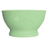 green sprouts 7 Ounce Silicone Bowl, Green