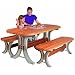 2X4basics 90182 Picnic Table Kit, Sand
