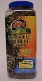 Zoo Med Natural Aquatic Turtle Food Maintenance Formula 5/16in Size Pellet 12oz