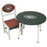 New York Jets NFL Childrens Wooden Table (23(Dia)x17)