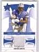 2008 Leaf Rookies and Stars Dress for Success Jerseys #10 Kevin Smith - Detroit Lions (Piece of Authentic Game-Worn Jersey - Serial #d to 250) (Football Cards)