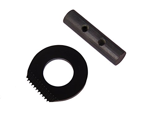 (1 Set) Type-III Firestarter Flint Toggle w/ Loop and Serrated Knife/Striker for Paracord Projects
