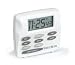 West Bend 40053 Triple Timer with Clock, White