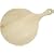 Fackelmann Pizzabrett rund 30cm mit Griff 44cm