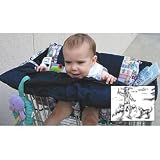BuggyBagg Shopping Cart Cover - Black Toile
