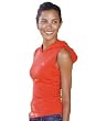 Women's Fine Interlock Sleeveless Hoody