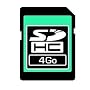 Dane-Elec 4GB High Capacity Secure Digital SDHC Memory Card