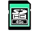 Dane-Elec DASD4096R 4GB High Capacity Secure Digital SDHC Memory Card