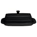 Fiesta Black 494 7-Inch Covered Butter Dish