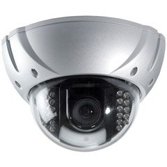 Speco Technologies VL-650IRV/S Silver Color Vandal-Proof Weatherproof Dome With Varifocal Lens