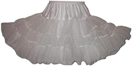 New ICM Girls Knee Length Slip 8 White (ICM 594)