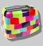 Colorful Squares Toaster by Pylones Paris