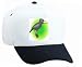White Cap with crow, cartoon, bird, black