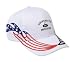 UNIVERSITY OF XXL UNDERTAKING Adult USA Flag Racing Flame Hat / Cap