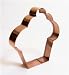 Copper Cookie Cutter - Cupcake