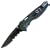SOG Specialty Knives & Tools TFSA-97 Flash I with Combination Serrated and Fine Blade, Black TiNi