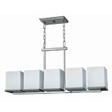 Fredrick Ramond FR49355SGC 5 Light Soho Chandelier, Steel
