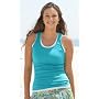 American Apparel 5.5 OZ. COTTON 2X1 RIBBED TANK TOP 3308