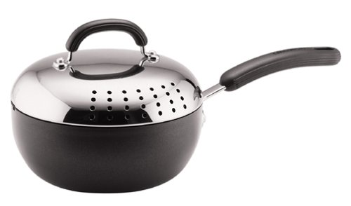 Circulon 2 3-Quart Covered Chef's Pan with Locking Colander