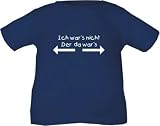 Kinder T-Shirt Ich war´s nicht (Farbe navy) (Größe 152/164)
