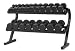 Deluxe Dumbbell Rack with 5-50lb Dumbbells