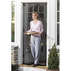 Bug Off Instant Screen Door with Magnetic Closure for a Single or Sliding Door, 32" W x 80" H