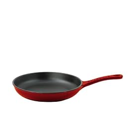 Chasseur Cast Iron 20cm Cast Handle Skillet Chilli Red