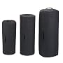 Black Side Zipper Canvas Duffle Bags