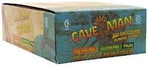 Caveman Bar, Drk Choc Almond Coconut (15x1.4 OZ)