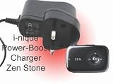 UK 3 Pin Power plug for Zen Stone - black