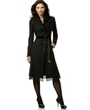 Apparel : T Tahari Hawthorn Coat with Removable Lace Detailing