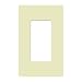 Lutron CW-1-AL 1-Gang Claro Wallplate, Almond