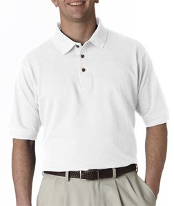 UltraClub Men's Body Pique Polo
