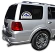 Colorado Rockies 12"x10" Die-Cut Window Film - Baseball Sports Merchandise