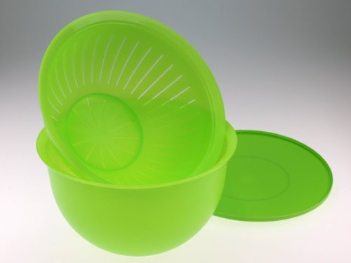 Tupperware(c) Junge-Welle, 4,3l-Schüssel mit Sieb(2)