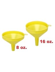 (Set of 2) 4, and 5 Plastic Funnel *Great Quality* by 