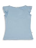 Kyds - Girls Ruffle Sleeve Top, Lt. Blue