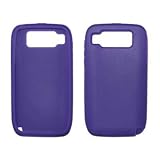 Purple Soft Silicone Gel Skin Cover Case for Nokia E72 [Accessory Export Pa ....