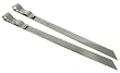 Steven Raichlen Best of Barbecue Signature Stainless Steel Grilling Kabob Skewers, Set of 2 (7/8-inch Wide)