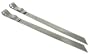 Steven Raichlen Best of Barbecue Signature Stainless Steel Grilling Kabob Skewers, Set of 2 (17 x .98-Inch Wide)