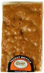 Judy's Candy Co. Sugar Free Peanut Brittle 8 oz. package by Judy's Candy Co.