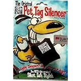 Black Quiet Spot Dog Tag Silencer