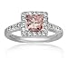 1.55 CT Pink Diamond Engagement Ring