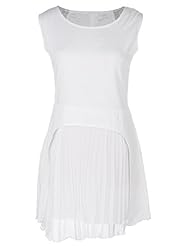 Ankle Length Round Neck Flared-Skirt Lace  Dress