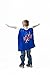 Inspiration Play Double Layer Satin Child's Super Hero Cape (2-8 years)