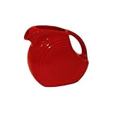Fiesta Scarlet 485 28-Ounce Small Disk Pitcher