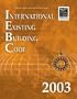 2003 International Existing Building Code (Softbound)