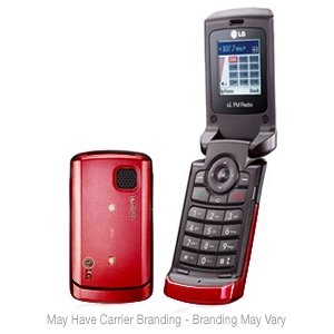 LG GB125a Unlocked GSM Cell Phone - Red