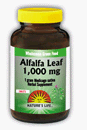 Natures Life Alfalfa Leaf 1000 mg 250 Tablet