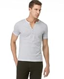 Kenneth Cole - Kenneth Cole New York Striped Henley Shirt